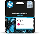 HP 937 (4S6W3NE) Magenta Original Druckerpatrone, für OfficeJet Pro 9720e; 9730e All-in-One Großformatdrucker; HP OfficeJet Pro 91xx Drucker