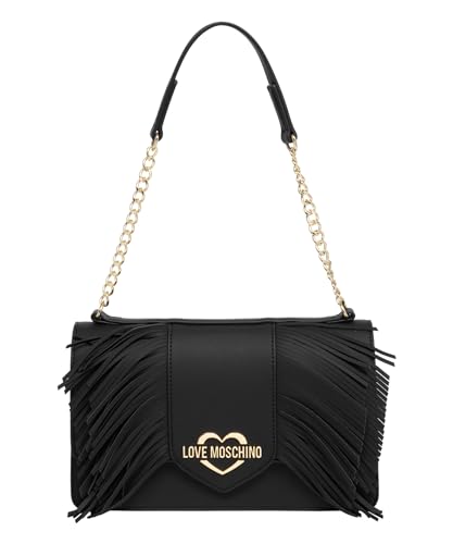 Love Moschino Damen JC4200PP1I Umhängetasche, Schwarz