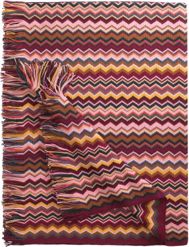 Eagle Products Plaid Firenze Farbe Bordo,Puder,Gold Größe 130x190 cm