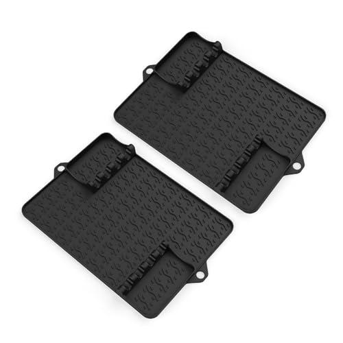 2 Stück Silikon Grillmatte Multifuntional Barbecue Tool Mat Grillpad Silikon Textur Geeignet für jeden Anlass