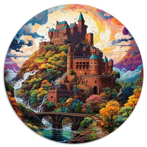 puzzles for Heidelberg Castle for Adults1000 Piece Puzzles 26.5x26.5 inches Puzzles Gifts Every Piece is Unique - Challenging Family Fun Game