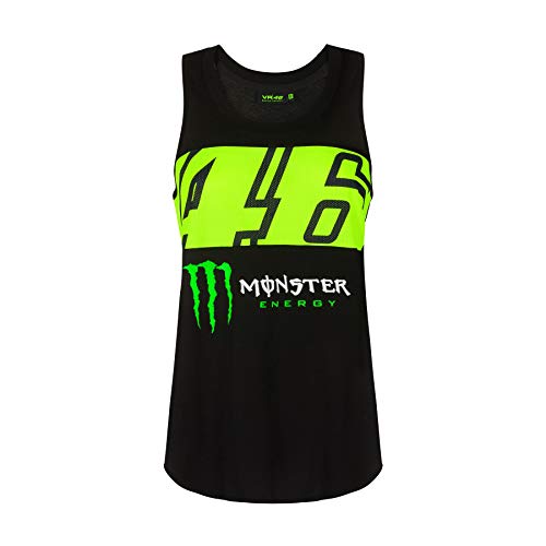 Valentino Rossi Damen Monster Dual Tanktop, Schwarz, S