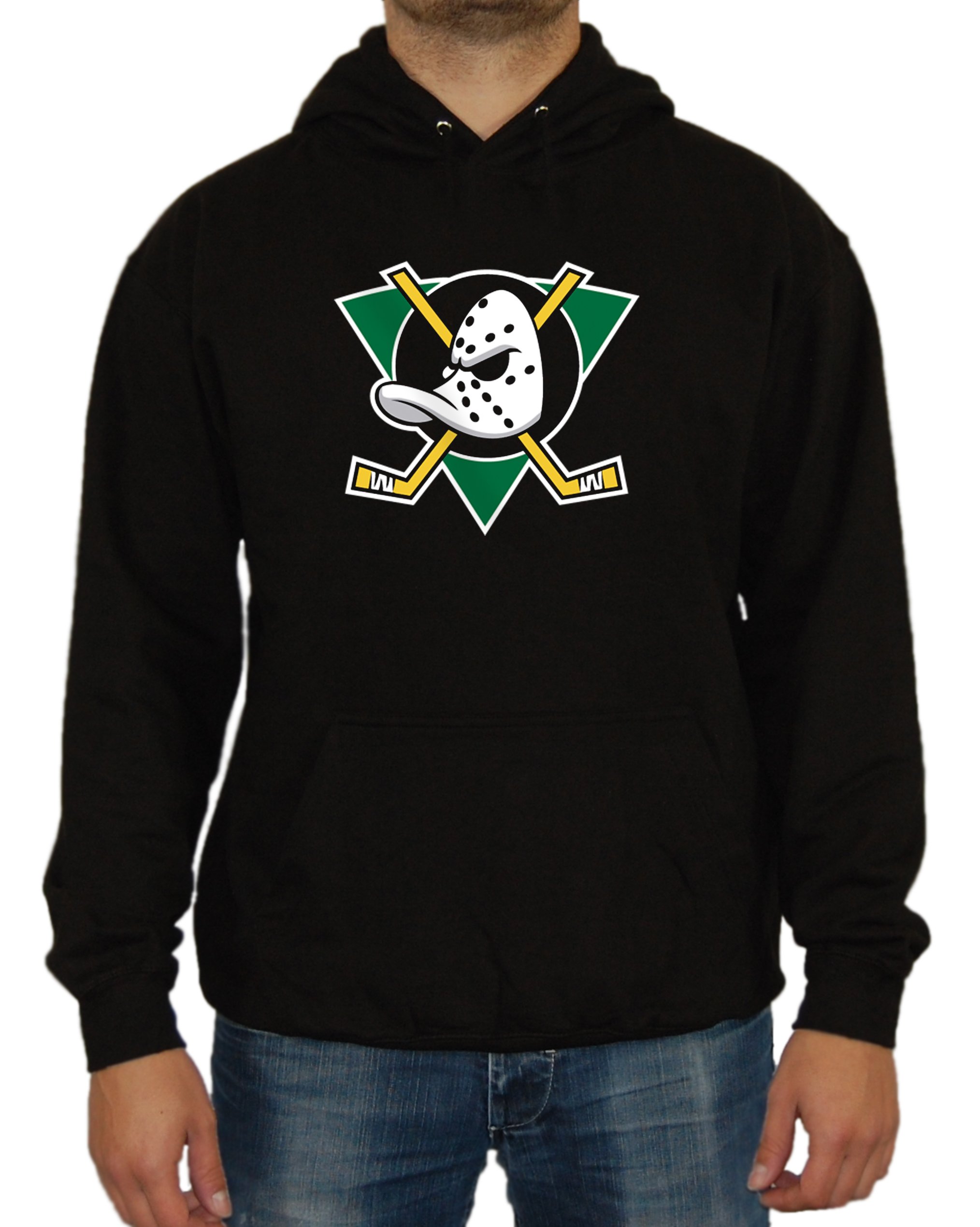 Artshirt-Factory Mighty Ducks Kapu (XL, Schwarz)