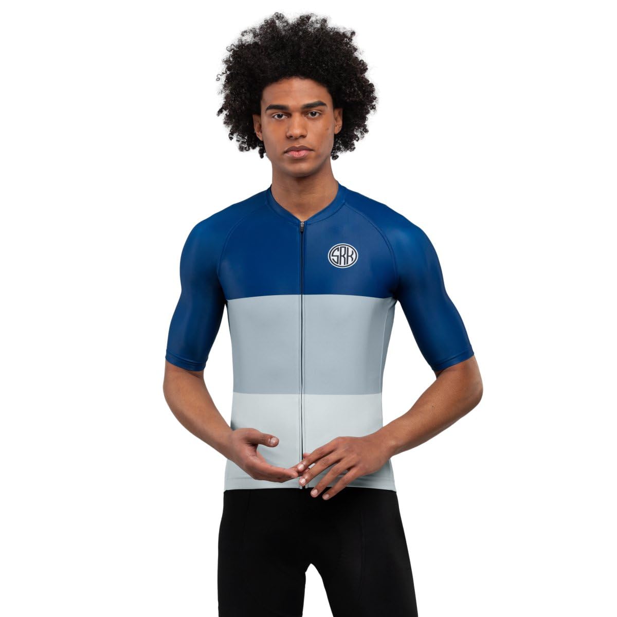 SIROKO - Radtrikot M2 Riedberg - XXL - Blau/Grau/Weiß