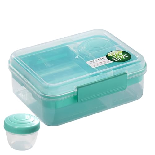 Lebensmittelbehälter Mit Separatem Fach Moderner 2-lagiger Lunchbox Lebensmittelkoffer Mit Sicherem Deckel Für Tägliche Mahlzeiten Und Picknicks