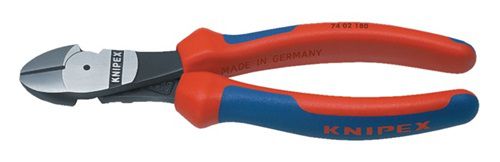 NW-KNIPEX Kraftseitenschneider (Länge 160 mm / poliert Form 0) - 74 02 160