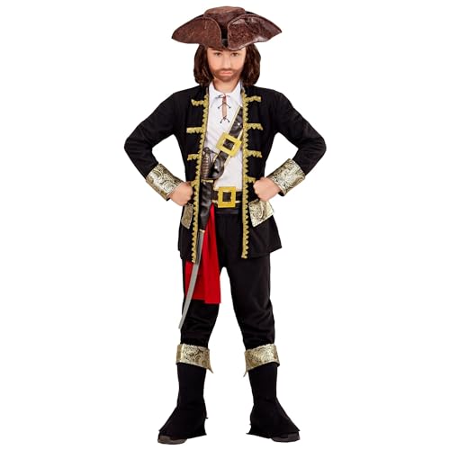 WIDMANN 15278 COSTUME CAPITANO PIRATA NERO 11/13 #152E