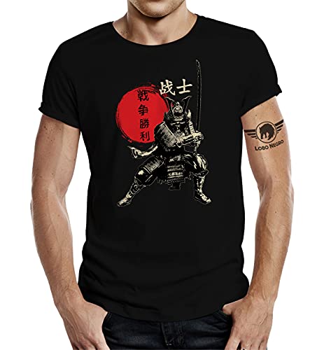 T-Shirt für Japan Samurai Tokio Kampfsport Fans L