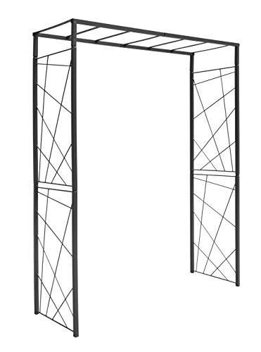 Louis Moulin Arche Quadratrohr 25 Mandala, 155 x 50 x 198 cm, Anthrazit