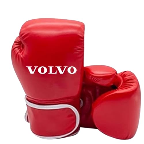 RYNDEX Boxhandschuhe Damen V.o.l.v.o, Boxsack Punchinghandschuhe, Trainingshandschuhe für Muay Thai Kickboxen Sparring, Stabilität(Red,4OZ)