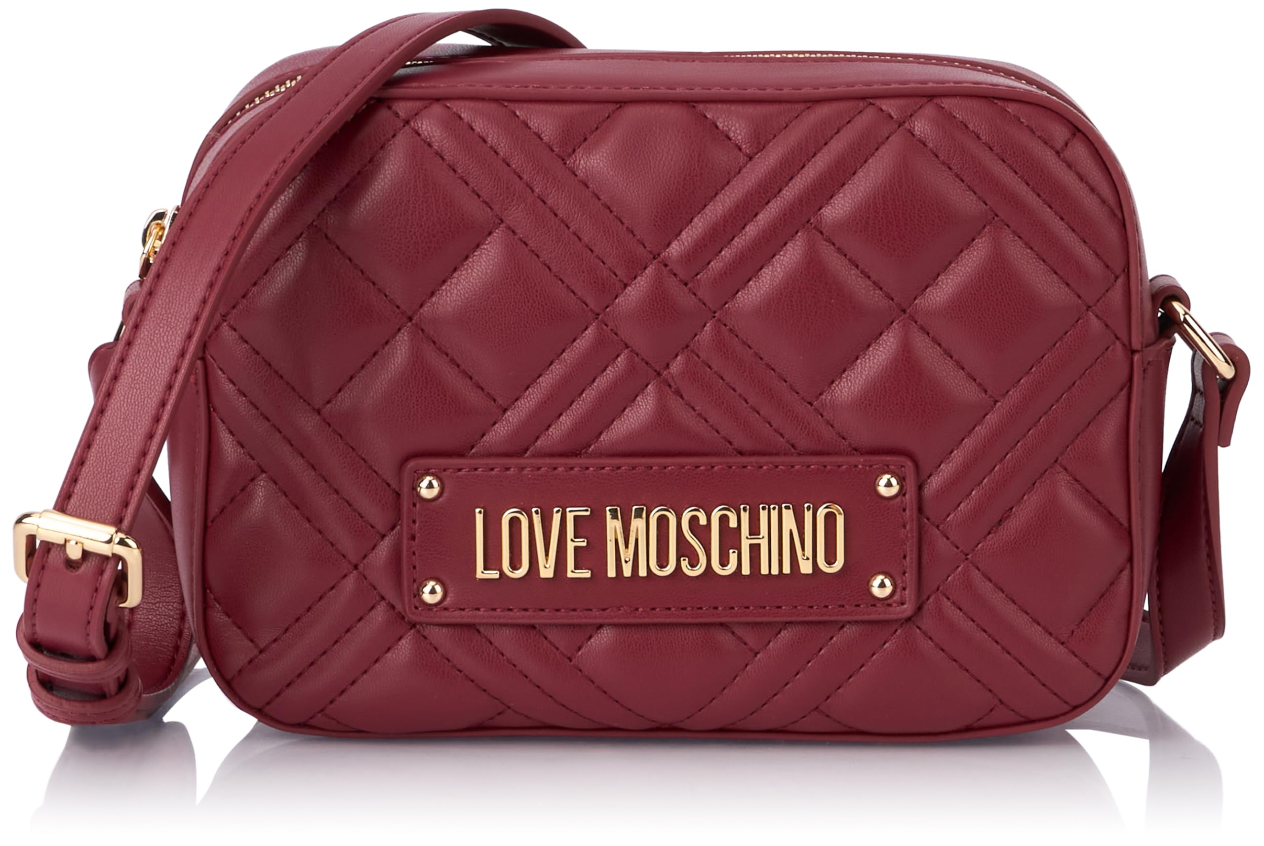 Love Moschino Damen Jc4150pp1lla0552 Schultertasche, Bordeaux