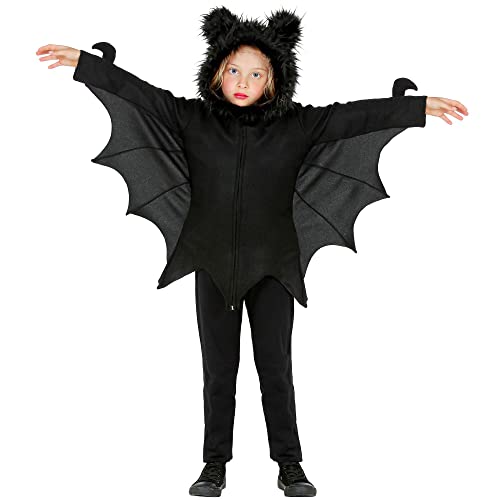 Widmann - Kinderkostüm Fledermaus, Flattertier, Vampir, Faschingskostüme, Karneval, Halloween