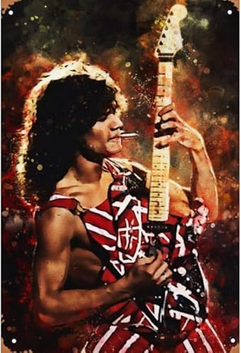 Hfmquisutron Performer Gitarrist Evh Wall Art Poster Holzpuzzle 1000 Teile Adult Toys Dekompressionsspiel Rt30Ha