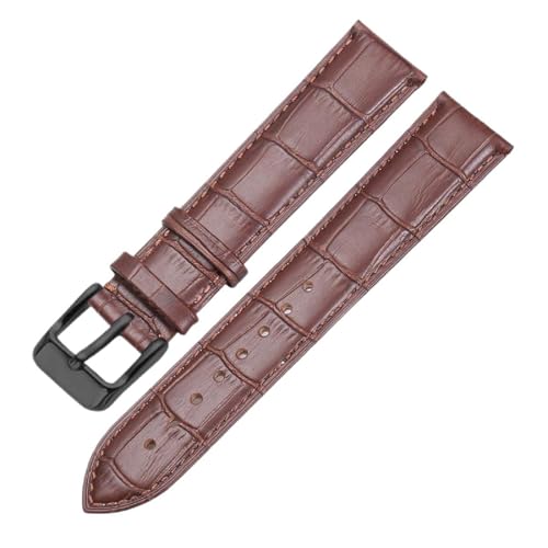 SpaRcz Armband aus echtem Leder, verlängertes Armband, dickes Ersatzarmband, 18-24mm, Farbe 7, 20mm