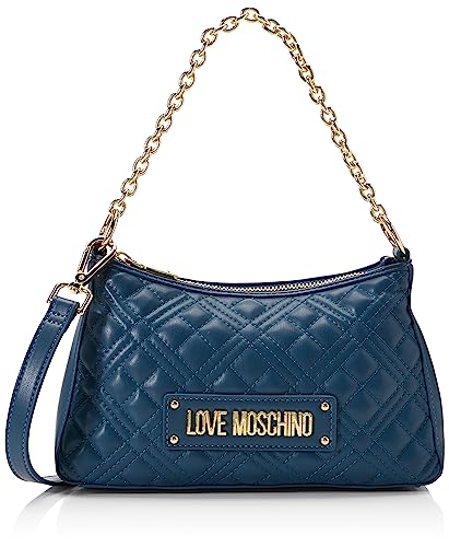 Love Moschino Damen Jc4135pp0fla0750 Umhängetasche, blau, Einheitsgröße