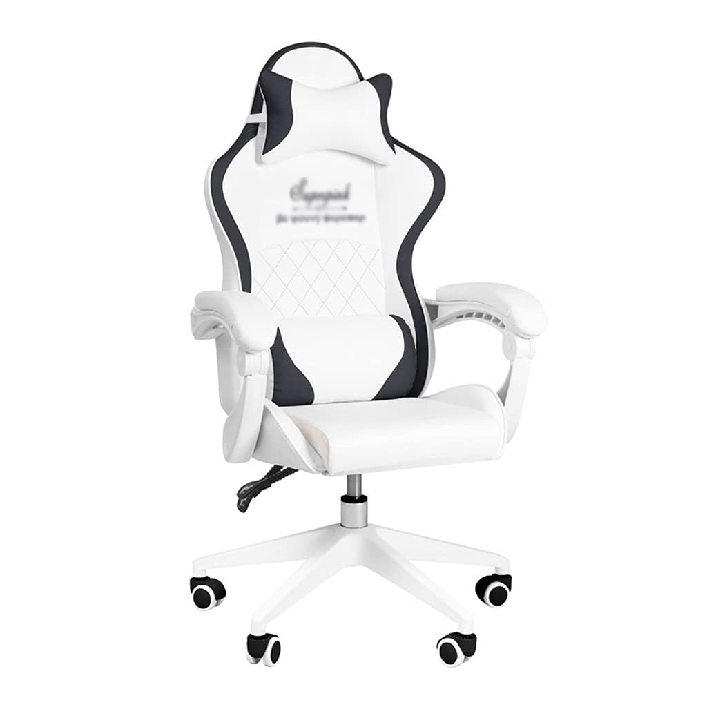 Bürostühle für Zuhause Niedlicher Bürostuhl Gaming-Stuhl Ergonomischer Racing-Büro-Schreibtisch-Computerstuhl mit hoher Rückenlehne und Lordosenstütze für das Schlafzimmer Schreibtischstuhl für