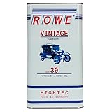 ROWE - 5 Liter HIGHTEC VINTAGE SAE 30 UNLEGIERT Motorenöl - PKW Motoröl mineralisch für Oldtimer und Youngtimer