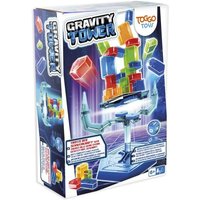 Play Fun by IMC Toys, Gravity Tower von Toggo Toys; auf der wackeligen Basis-Plattform Wird EIN Turm gebaut. Der Gegner: die Schwerkraft; Spielspaß & Lerneffekt; ab 6 Jahren geeignet.