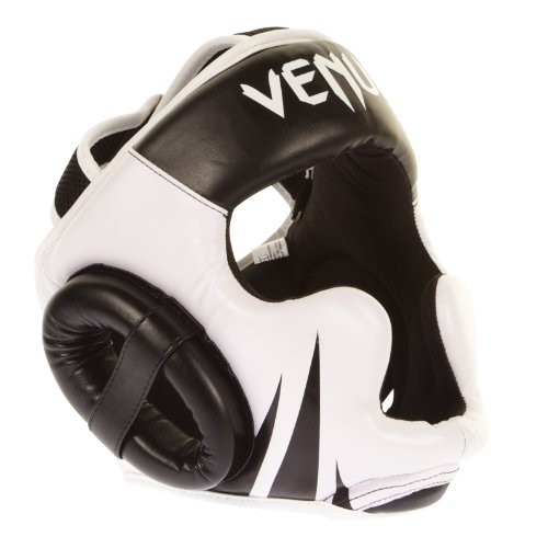 Venum Unisex Challenger kask Helme , Black/Ice, Einheitsgröße EU