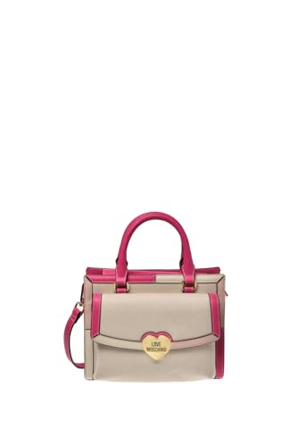 Love Moschino, Handtasche, Umhängetasche, Beige-Pink