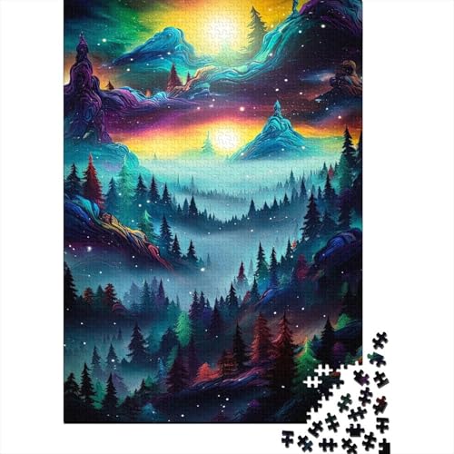 1000 Teile für Erwachsene, schwierige Puzzles, Natur-Kreuzfahrt, Holzpuzzle, Puzzles für Erwachsene, interessante Puzzles zur Stressreduzierung 29,53x19,69 Zoll