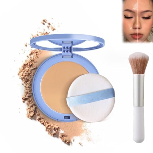 Matte Wet And Dry Powder, Matte Perfection Pressed Powder, Lasting Waterproof Face Powder, Matte Smooth Setting Powder Makeup, Lasting Waterproof Makeup, Oil Control Powder (03)