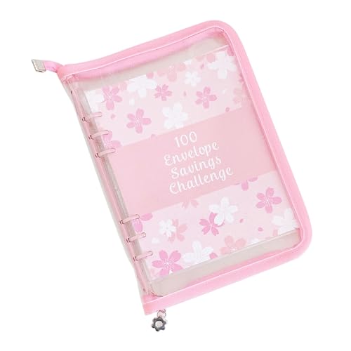 Budget Binner Planer Mit Durchsichtigen Budget Taschen Und Aufklebern. Loseblatt Binder Tagebuch Notizbuch Für Budget Journaling