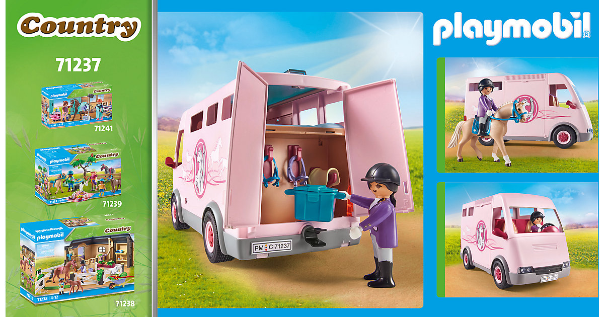 PLAYMOBIL® 71237 Pferdetransporter 3