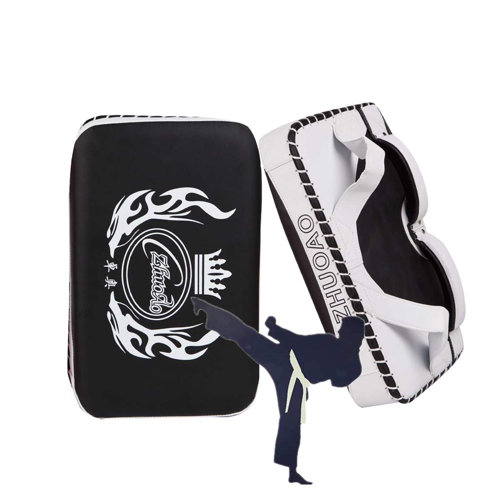 Rysmliuhan Shop Box Pratzen Boxen Sport Ziel Mitt Handschuh Boxen Geschenke Für Männer Boxen Zubehör Fokus Pads Boxen Ausrüstungen Stanzen Treten Palm Pad White,1pair