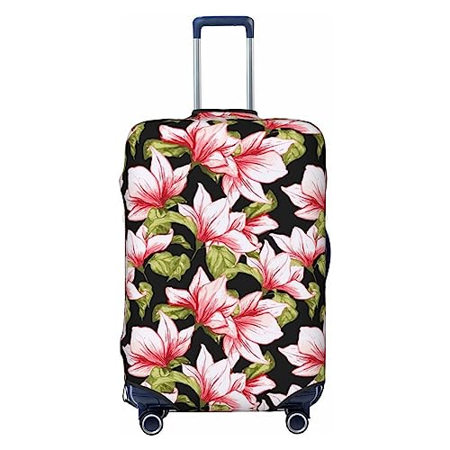 Miniks Reisegepäckabdeckung, strapazierfähig, passend für 45,7 - 81,3 cm große Gepäckstücke, Rosa, Schwarz, X-Large