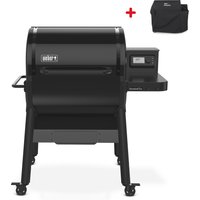 Weber SmokeFire EPX4, Stealth Edition, Black 2022, inklusive Abdeckhaube