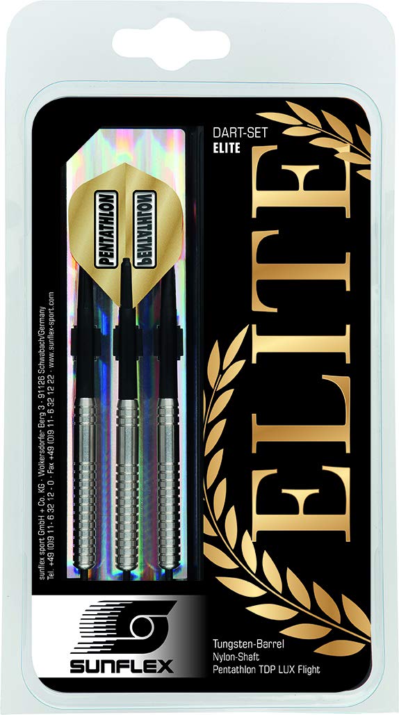 Sunflex Dartpfeil Steel Darts ELITE für Papier Dartscheibe