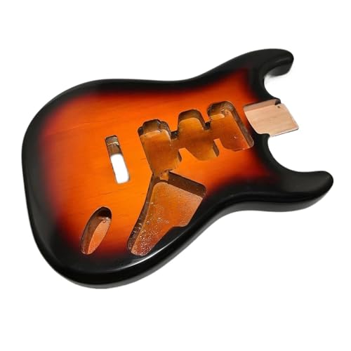 E-Gitarren-HSS-Korpus Für Tele-Korpus In Sunburst-Farbe (Color : 01)