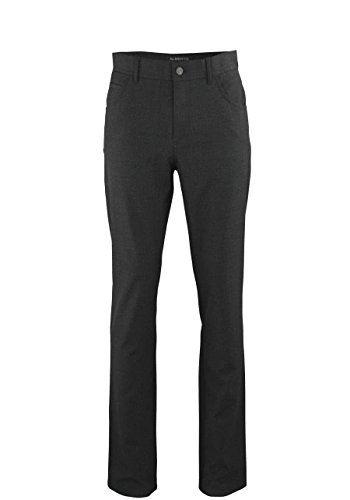 Alberto Herren Hose Stone Modern Fit Ceramica® Dressy Pants, Größe:W33/L32;Farbe:anthra melange