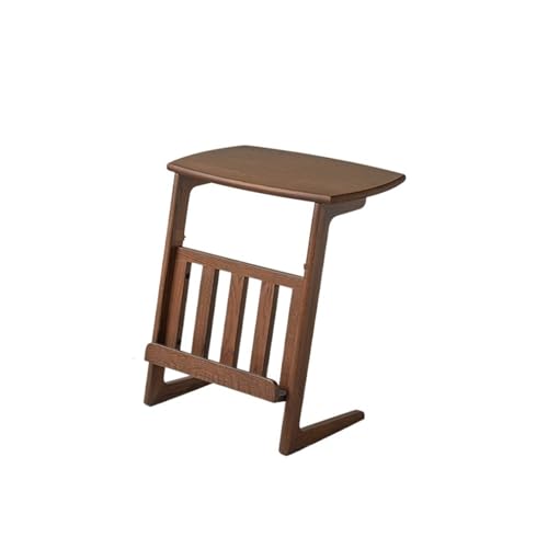 zhongqunli kleiner Couchtisch Holzseite mehrere, einfache Sofaseite C-Karte mehrere, kleine Wohnzimmer-Couchtischecke mehrere ästhetischer Couchtisch(B)