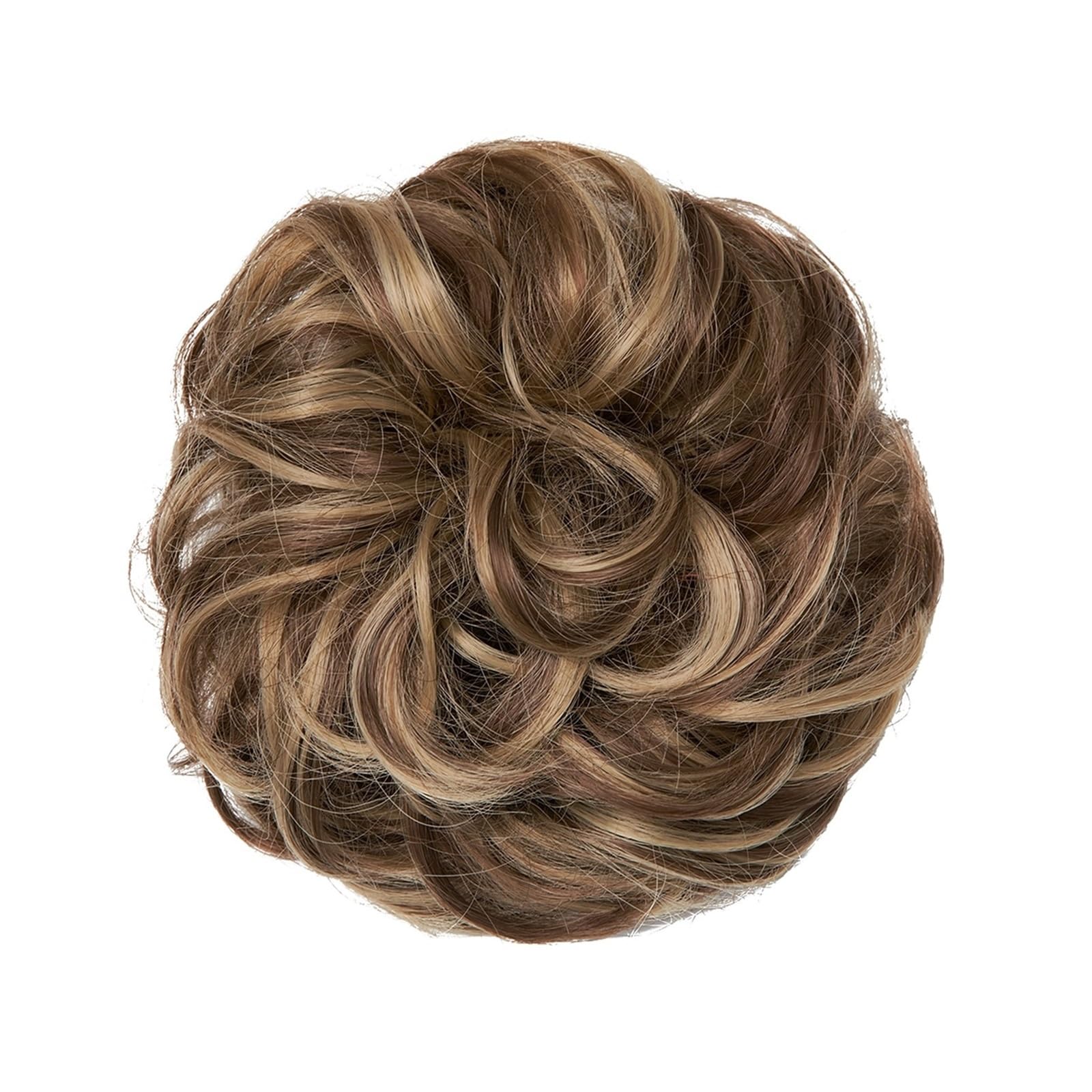 Haarteile Haarknoten Unordentlicher synthetischer Haarknoten for den täglichen Gebrauch, Chignon-Scrunchies, gefälschtes Haarband, Zopf, elastisches Haarteil, Schwanz for Frauen H9 Brötchen Haare(22H1