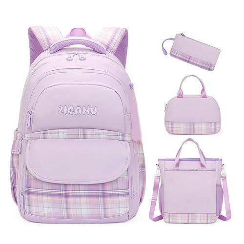 2023 Bookbags Grundschüler Vielseitiger Rucksack Schule Tasche Schulter Tasche Mittagessen Tasche Bleistift Fall