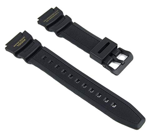 Casio Ersatzarmband für SGW-400H-1B2V, Resin, schwarz, Replacement Band, Strap, 10379562