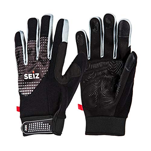 SEiZ Unisex - Erwachsene Rad-Handschuh Radhandschuhe mit Langen Fingern, 2020-05-11T00 00.000Z