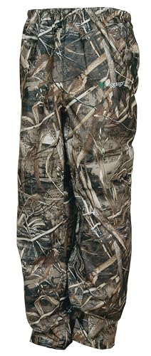 FROGG TOGGS Herren Classic Pro Action Regenhose, wasserdicht, atmungsaktiv Hose, Realtree Max5, X-Large Long