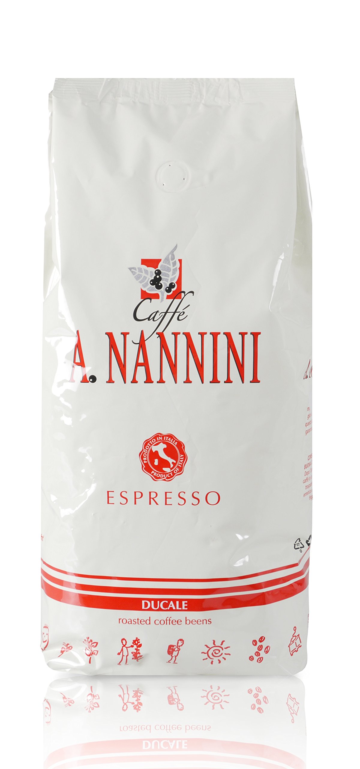 Caffè A. Nannini Ducale, Bohne, 1er Pack (1 x 1 kg)