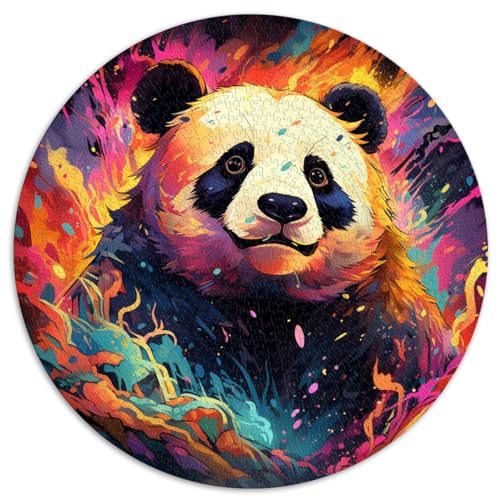 Puzzles für Erwachsene im Panda-Kunststil, 1000 Puzzles, 67,6 x 67,6 cm, Lernspielzeug, interessante Puzzles zur Stressreduzierung