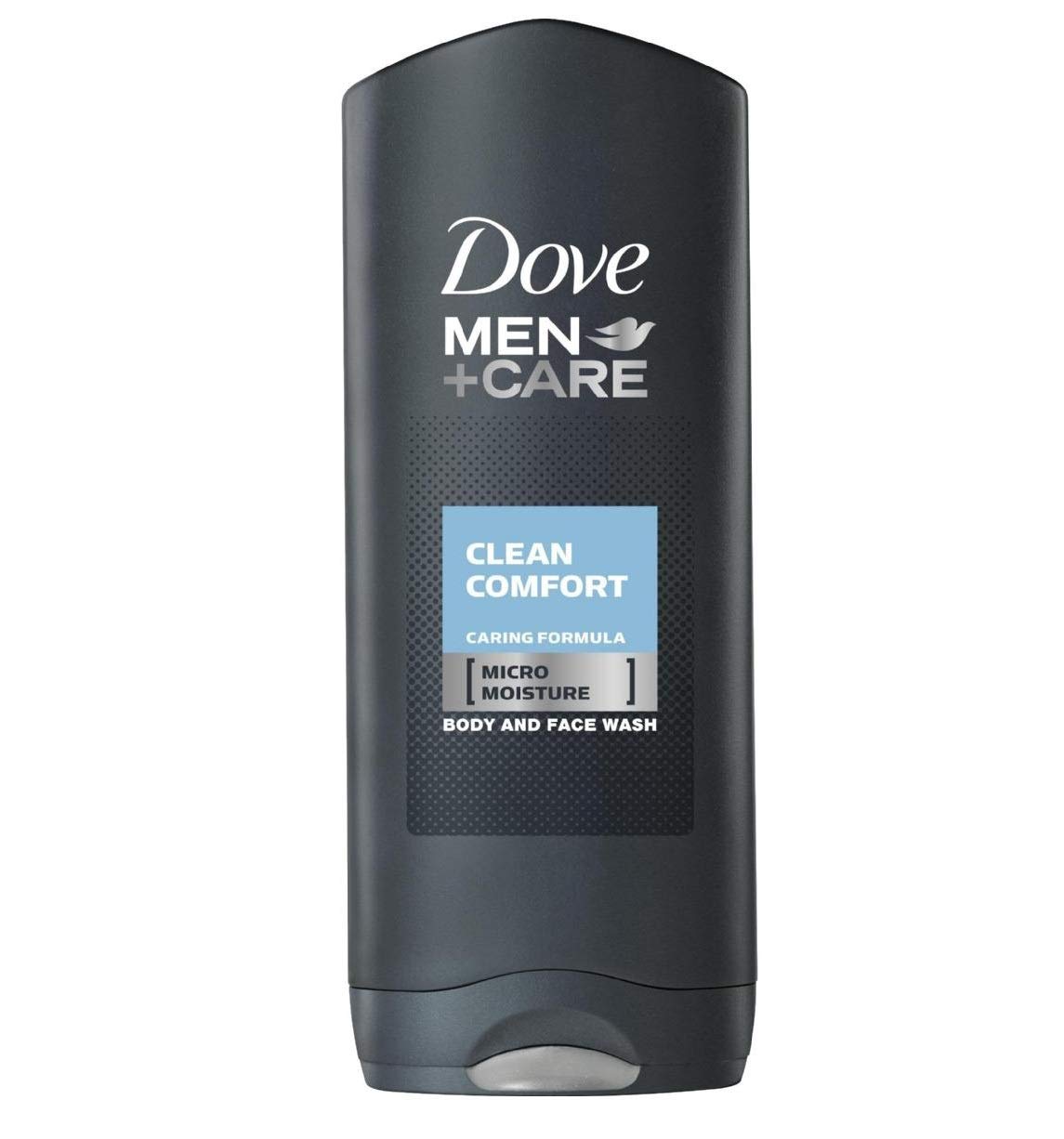 DOVE Duschgel Men + Care "Clean Comfort" - 6er Pack (6 x 400ml)