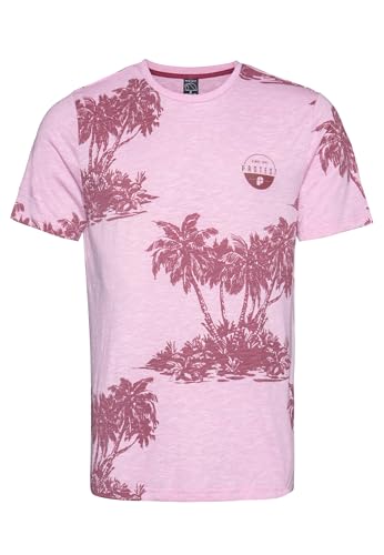 Protest Herren T-Shirt Manton Pastel Pink S