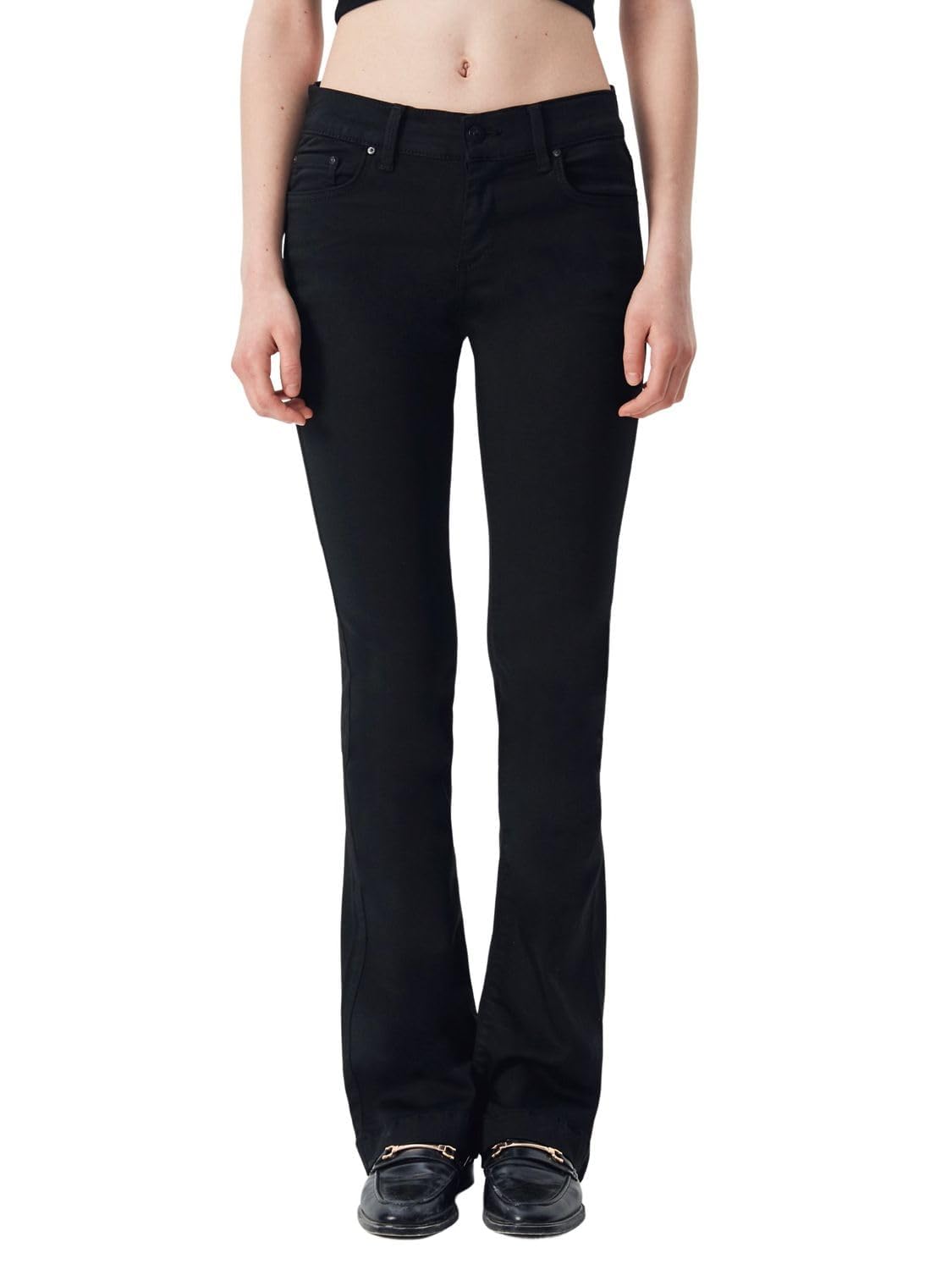 LTB Jeans Damen Fallon Jeans, Black Wash 200, 31W x 32L