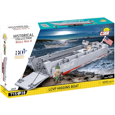 Cobi Historical Collection World War II 4849 LCVP Higgins Boat 4849