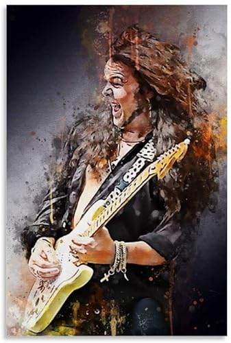 DIY 5d Diamant Malerei Kits FüR Erwachsene Und Kinder Yngwie Malmsteen Plakatmalerei Kreuzstich Art Kristall Strass Stickerei Painting 23.6"x35.4"(60x90cm) Kein Rahmen