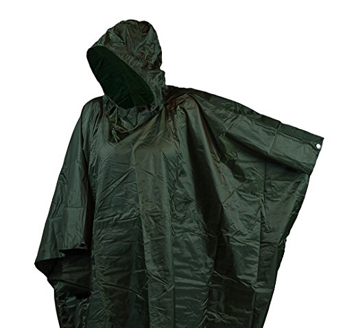 Survival Regenponcho Regencape Regenumhang Oliv Grün OneSize