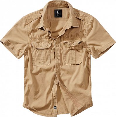 Brandit Vintage Shirt Shortsleeve Camel L