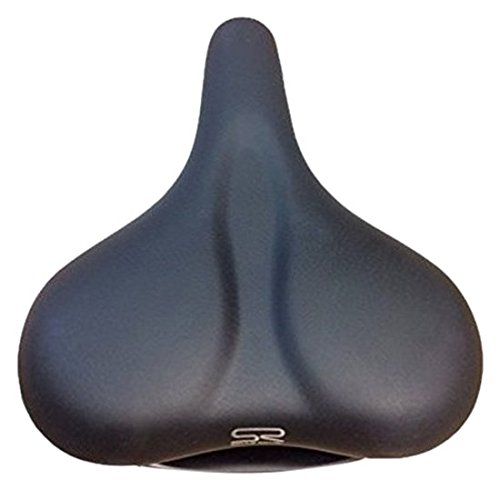 Selle Royal Touren-City-Sattel mit Zug- und Druckfedern, schwarz, 6255